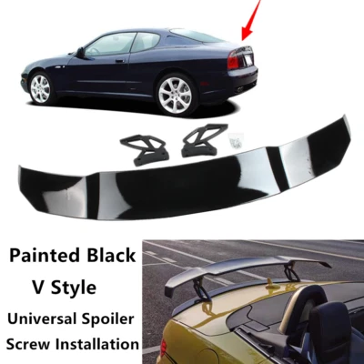Universal Fit For Maserati Coupe 03-07 Racing Style Rear Trunk Lid Spoiler Wing - Image 1 of 4