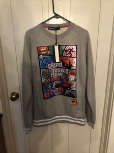 Black Keys Grind Hustle Flow Crew Neck Sweatshirt Men's Medium NWT - Picture 1 of 6