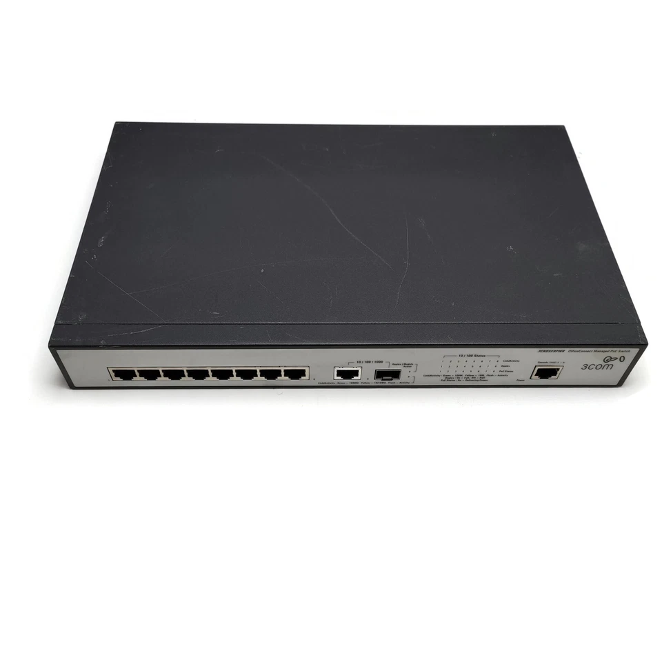 3COM Office Connect Managed PoE Switch. Type 3CRDSF9PWR - Image 1 of 4