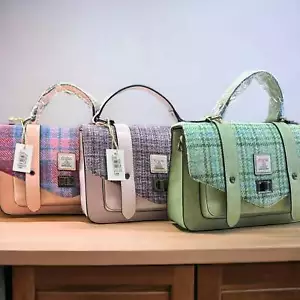Harris Tweed Large Satchel Bag 8333 - Picture 1 of 33