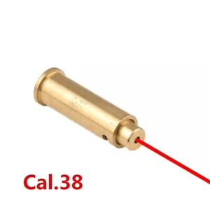 Optics CAL .38 Cartridge Red Dot Laser Boresighter Sight Laser Bore Sighter - Picture 1 of 5