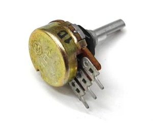 Alpha 100K/50K Dual Rev Log Pot, 7mm Bushing 4mm Shaft, Drawmer LP Filter Etc PD - Picture 1 of 1