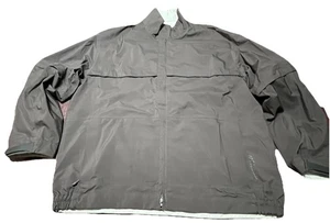 Nike Golfjacke Herren Large grau STORM-FIT wasserdicht Windbreaker Regen Full Zip - Bild 1 von 10