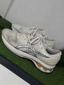 Asics Shoes Men Size 10 Gel Kayano 27 White Running Sneakers Trainers 1011A767 - Picture 1 of 10