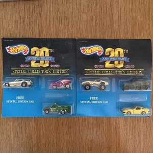 Lot Of 2-Hot Wheels  20th Anniversary SE 3 Packs #4605&4591 - Picture 1 of 2