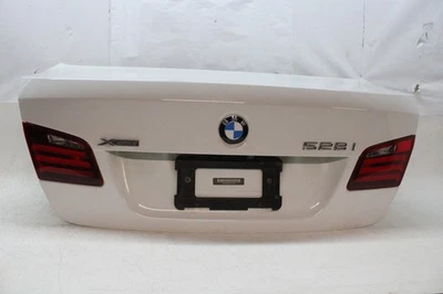 2013 BMW 528XI ЗАДНИЙ БАГАЖНИК КРЫШКА В СБОРЕ БЕЛЫЙ OEM 11 12 13 - Изображение 1 из 4