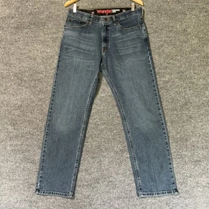 WRANGLER Performance Series Regular Fit Medium Wash Jeans Mens 32 x 30 - Picture 1 of 16