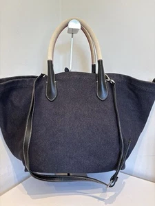 Polo Ralph Lauren Reversible Large Canvas Tote, Indigo Blue - Picture 1 of 20