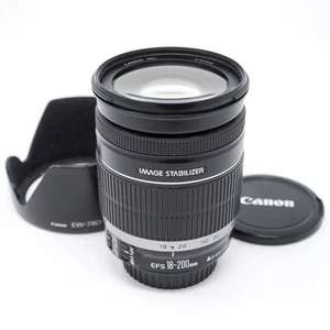 Lente zoom Canon EF-S 18-200 mm f/3,5-5,6 IS - Excelente estado - Imagen 1 de 8