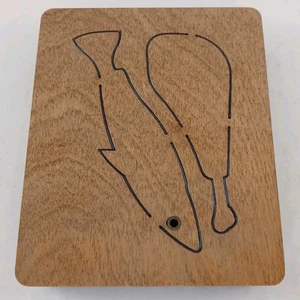 Meat Group Food Fish Ellison Educational Equipment Accucut Wooden Dies - 6"x5"  - Picture 1 of 3