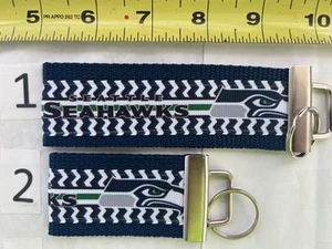 Seattle Seahawks Keychain Stocking Stuffer Gift 4 Him Her Dad Football - Picture 1 of 2