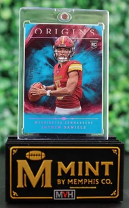 2024 Panini Origins - Rookies Jayden Daniels #144 Turquoise /25 (RC) Commanders - Picture 1 of 2