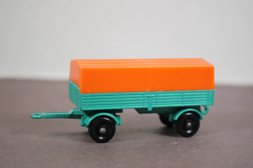 Vintage Matchbox Lesney No. 2 Mercedes Trailer Original Cover England LQQK - Image 1 of 4