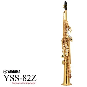 Yamaha YSS-82Z Bb Custom Z Soprano Saxophone Japan YSS82Z Wind Instrument Gold - Picture 1 of 2