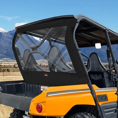 Soft Rear Window Rainproof Dust Stopper Panel for Kawasaki Teryx4 800 2013-2025 Foto 1 de 4