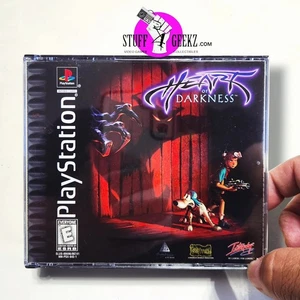 PS1 Heart of Darkness CIB CON Gafas 3D + Registro - ¡EXCELENTE ESTADO! - Imagen 1 de 16