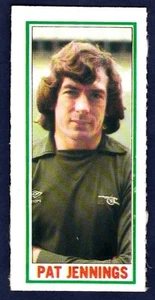 TOPPS-1981-FOOTBALLERS- #001-ARSENAL & NORTHERN IRELAND-TOTTENHAM-PAT JENNINGS - Foto 1 di 1