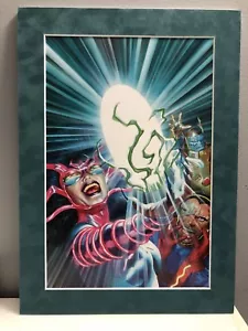 JACK KIRBY: GENESIS Lightning Lady by ALEX ROSS Suede Mat Print Dynamite Comics - Picture 1 of 1