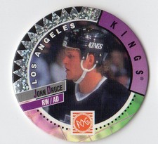 1994-95 Canada Games NHL POGS Kings Hockey Card #124 John Druce