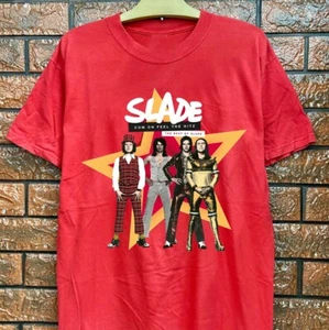 New Rare Slade Band Shirt Tour Collection Singer Black All Size Shirt SG1052 - Picture 1 of 3