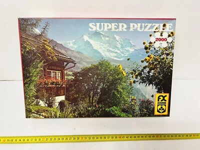 SUPER PUZZLE SCHMID 2000 Pz VINTAGE - Immagine 1 di 3