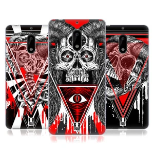 HEAD CASE DESIGNS DEVIL SKULLS SOFT GEL CASE FOR NOKIA PHONES 1 - Picture 1 of 10