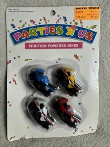Toys R Us Vintage Motocicleta Fiesta Favor Juguete Nostalgia Años 90 Bicicleta Fiestas Raras R - Imagen 1 de 10