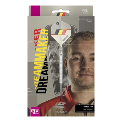 Dimitri Van den Bergh G2 90% Tungsten Swiss Point Darts - image 1 of 4