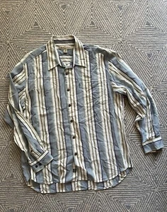 Tommy Bahama Long Sleeve Button Shirt - 100% Tencel Lyocell - Multicolor - XL - Picture 1 of 6
