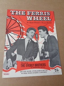 Everly Brothers - The Ferris Wheel sheet music - Picture 1 of 1