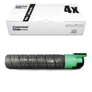 4x Toner für Ricoh Aficio CL 4000 hdn dn, 888308 888312 TYPE145 TYPE245 BLACK - Afbeelding 1 van 5