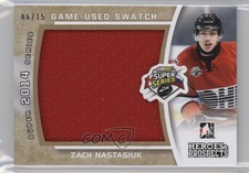 2014 ITG Heroes and Prospects Subway Super Series Jersey Gold /15 Zach Nastasiuk