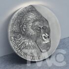 Mountain Gorilla Expressions of Wildlife 2 oz Silver Coin CFA Cameroon 2021