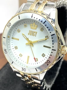 Juicy By Juicy Couture Women's Watch JC/5021 Quartz White Dial Two Tone Steel - Picture 1 of 12