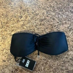 DKNY DAMEN WANDELBARES BANDEAU-ST SCHWARZ XS - Bild 1 von 1
