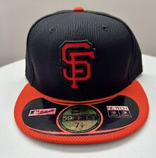 San Francisco Giants Authentic 59FIFTY New Era Black Size 7 5/8Fitted Hat