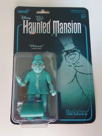 Phineas Haunted Mansion Super 7 Reaction Action Figure Cover