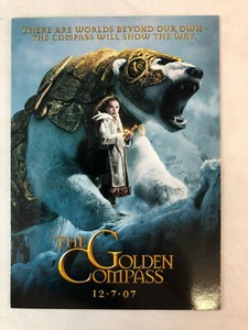 CHEAP PROMO CARD: THE GOLDEN COMPASS Inkworks 2007 #GC-LS SCHOLASTIC