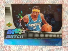 2007 UPPER DECK RESERVE MVP WATCH CARMELLO ANTHONY COLLECTORS CARD 