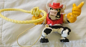 Wild West Cowboys 1991 Moo Mesa Cowlorado Kid Cow Toy/ Vintage - Picture 1 of 13