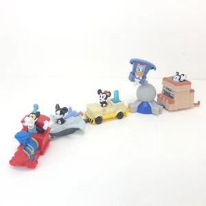 McDonalds Disney 50th MICKEY & MINNIE'S Runaway Railway Train Lot of 5 Goofy - Picture 1 of 10