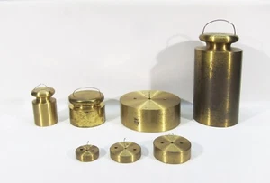 Nordson DAGE Calibration Weights Made in UK from DS50KG-CAL Kit -- 7 pieces - Picture 1 of 10