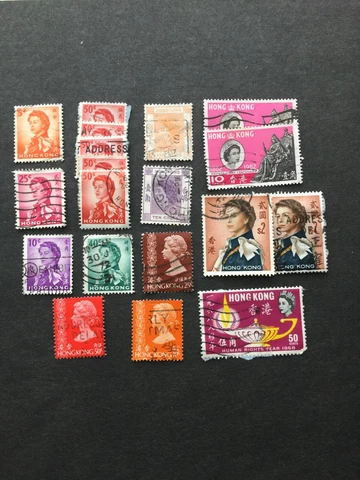 Hong Kong Stamp Lot Cover