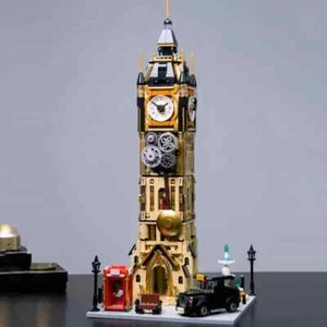 DIY Clock Tower Steampunk Concept Building blocks Pantasy 85008 FREE SHIPPING - Picture 1 of 8