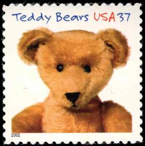 US Scott # 3656, Teddy Bear, 2002 37¢ Stamp, MNH - Picture 1 of 1
