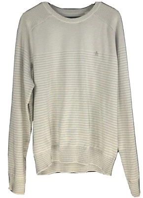 Suéter masculino de manga comprida original Penguin tamanho XL cor cinza multi - Imagem 1 de 4