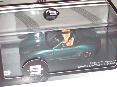 IXO/Triple 9 1/43 JAGUAR F-TYPE S 2013 Britisch Racing Green 1 of 600pc T9-43014 - Immagine 1 di 4