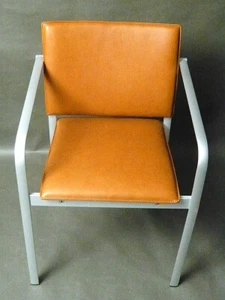 Model  A 900 THONET  Norman Foster  Stuhl  Sessel Leder Cognac - Bild 1 von 4