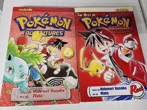 The Best Of Pokemon Adventures Vol 2 Manga English Graphic Novel Comic Books  - Picture 1 of 6