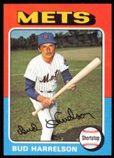 1975 Topps Bud Harrelson New York Mets #395